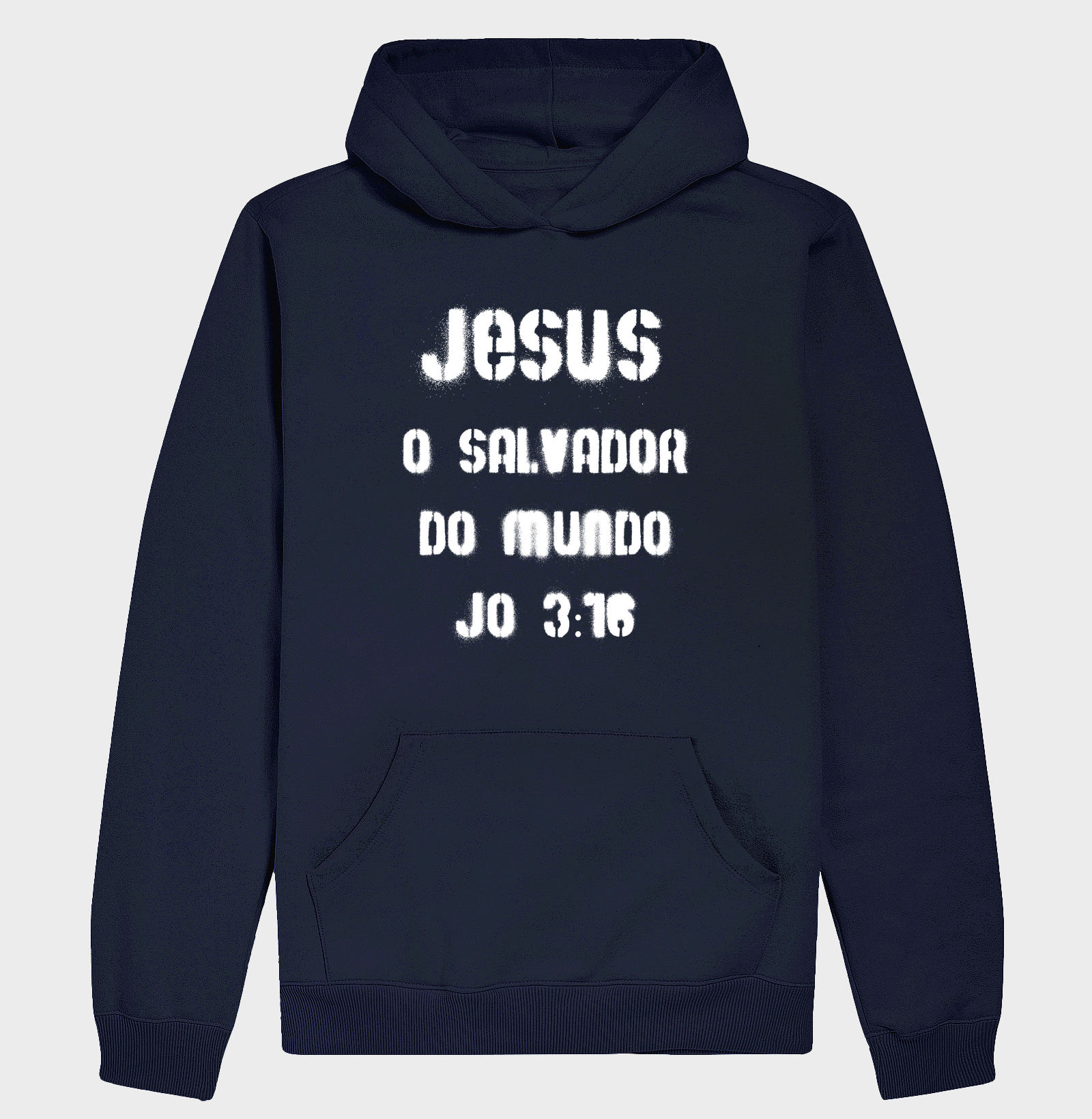 Hoodie Moletom Cristão O Salvador do Mundo - Imagem 4