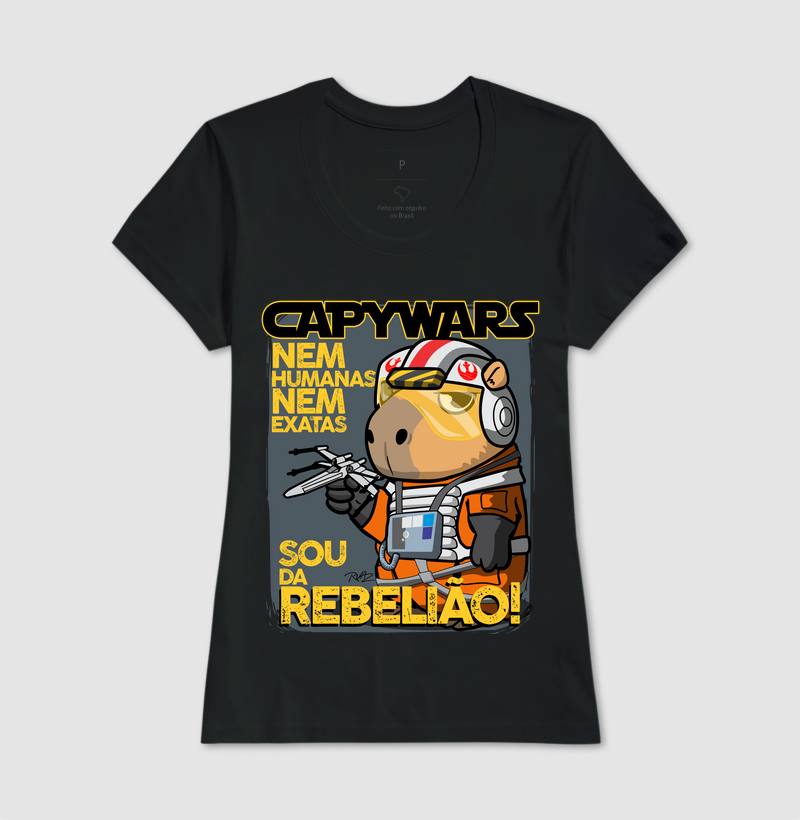 Camiseta Capivara Rebelião - Imagem 3