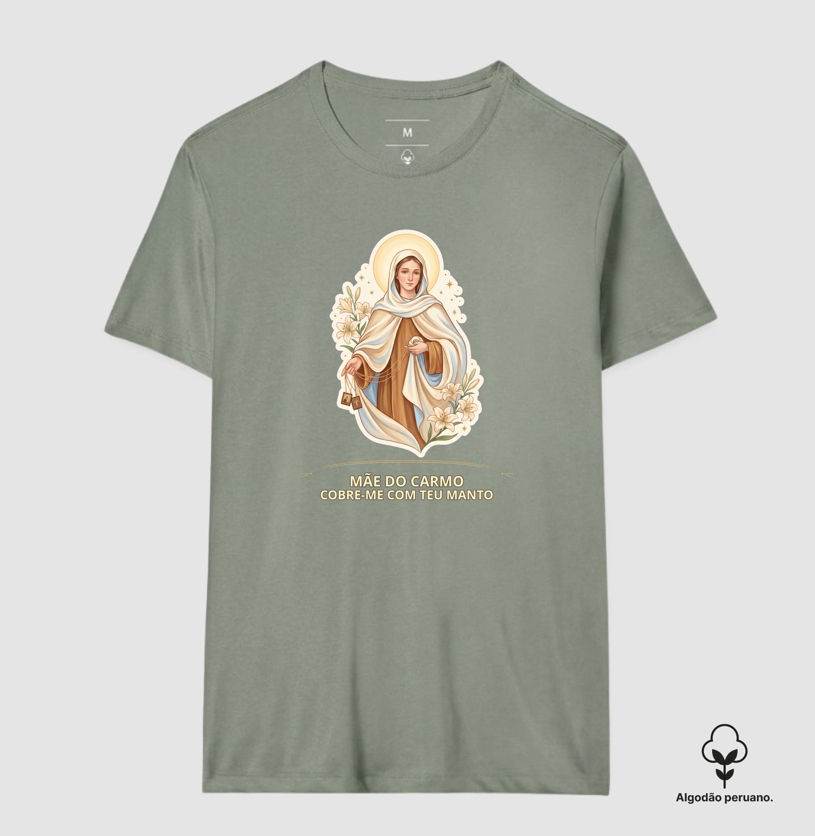 MÃE DO CARMO COBRE-ME COM TEU MANTO - Imagem 7
