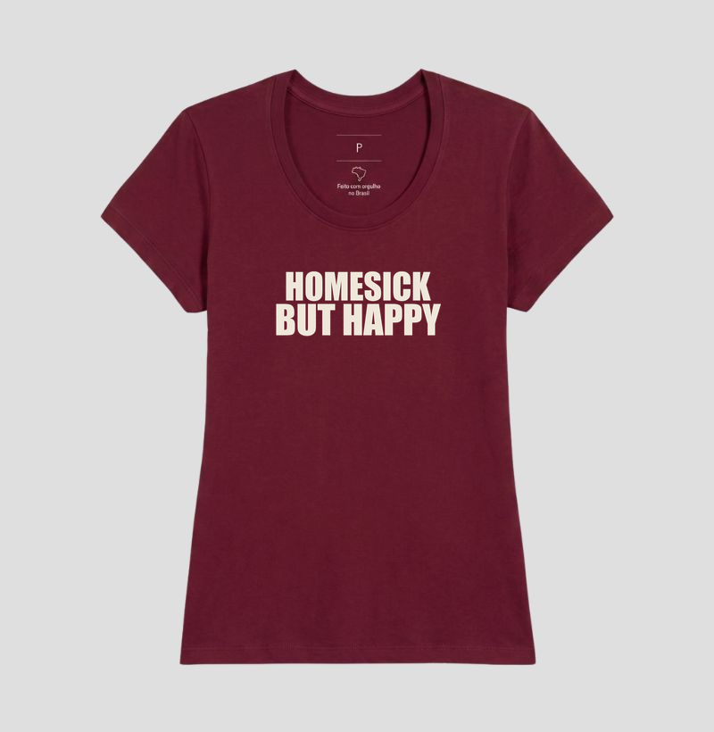 Camiseta Homesick But Happy - Imagem 19