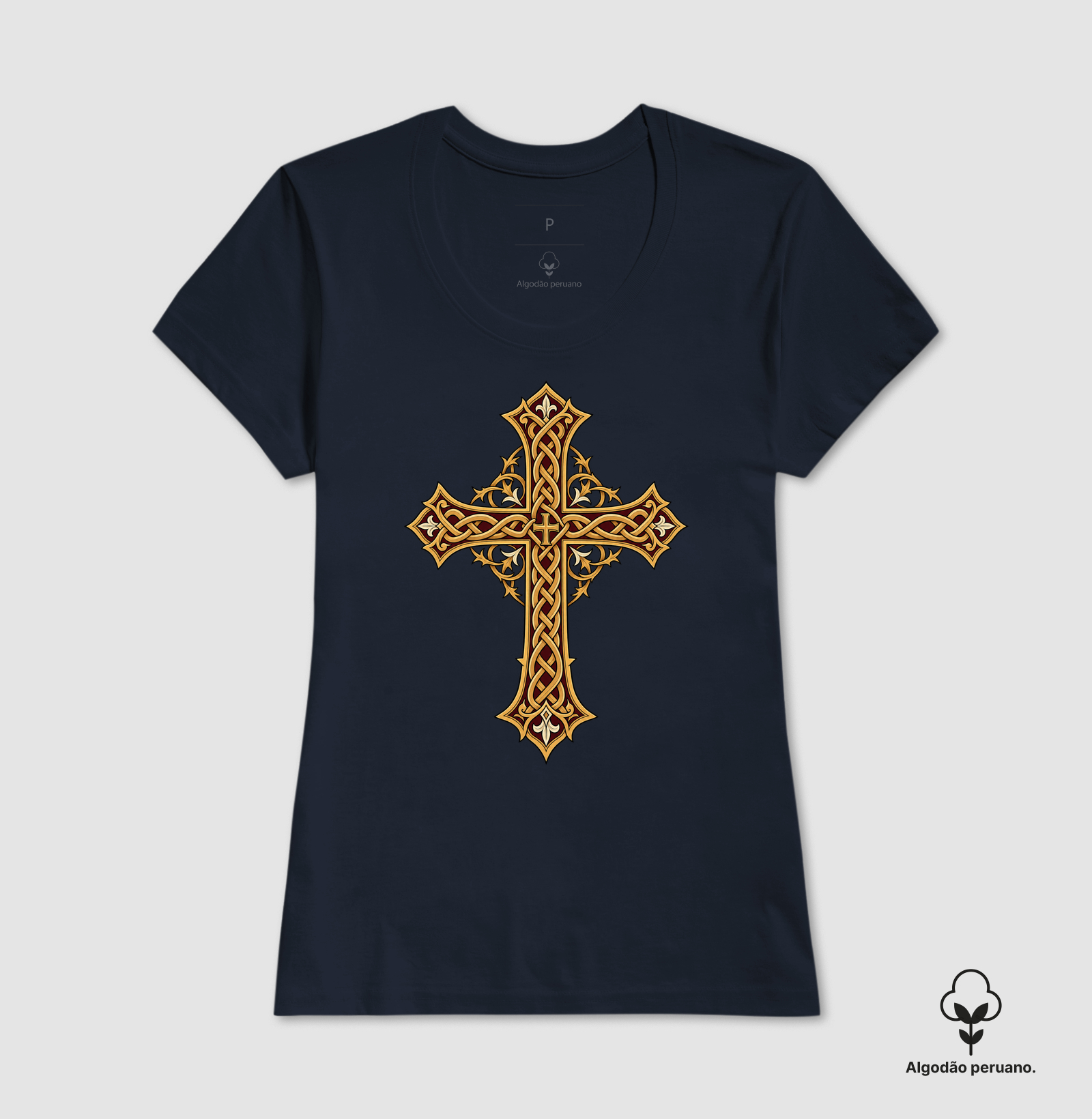 Cruz Medieval de Entrelaces - Imagem 3