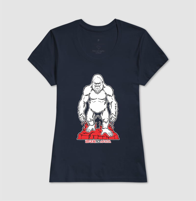 Camiseta Gorila em Algodão | EsquerdaPata - Imagem 10
