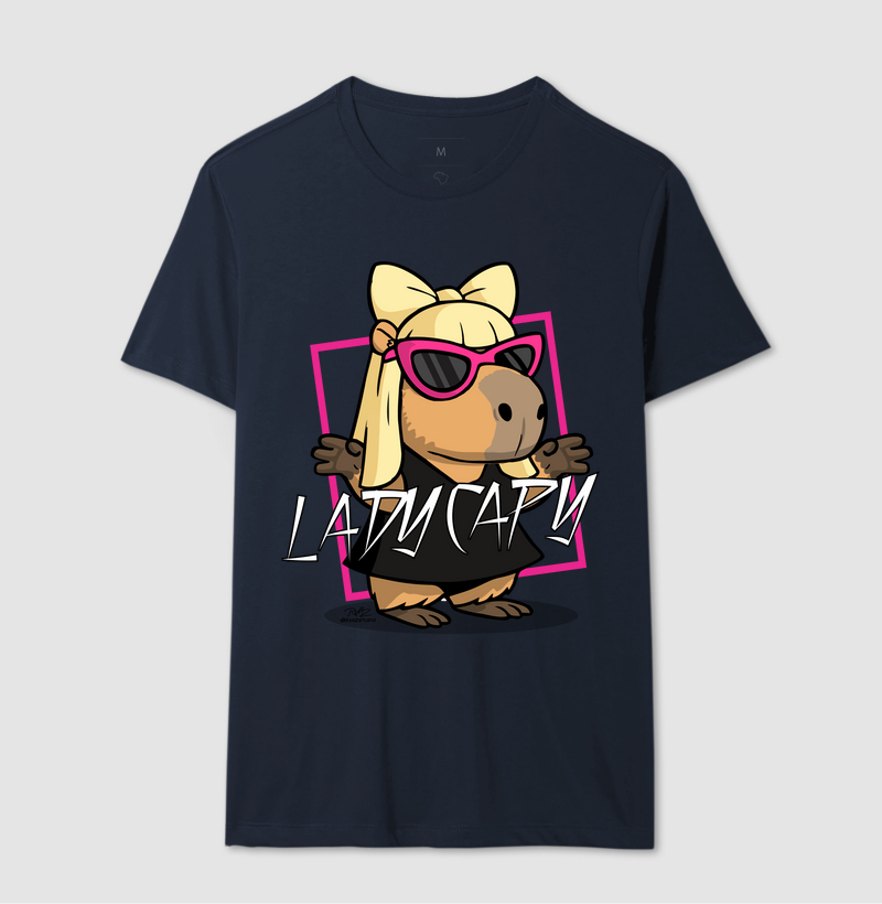 Camiseta Capivara Lady Capy - Imagem 6