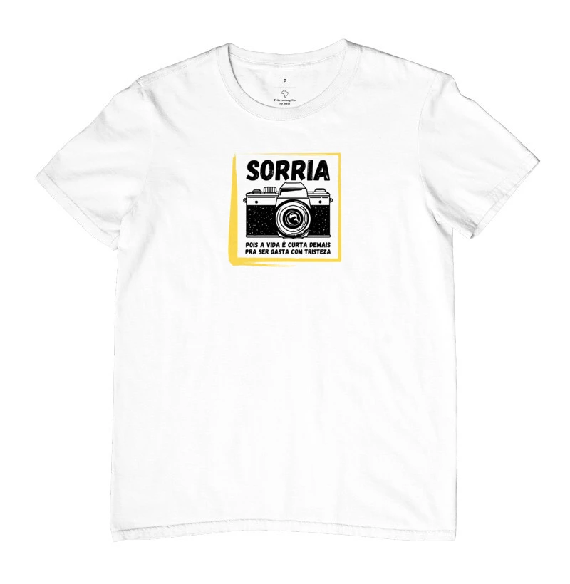 Camiseta sorria - Imagem 4