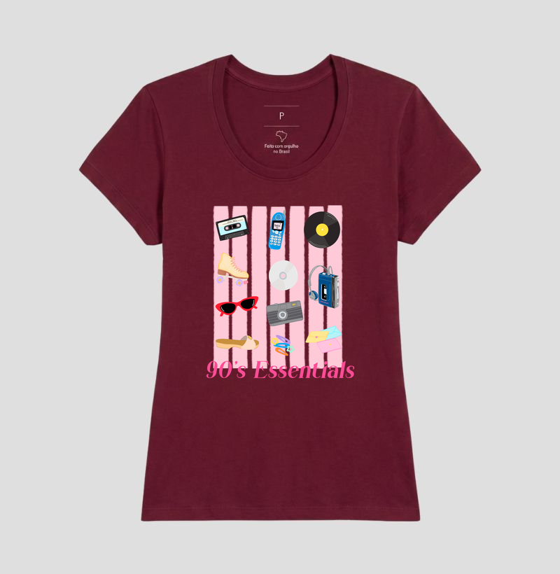 Camiseta Algodão Premium - 90's essentials - Imagem 13