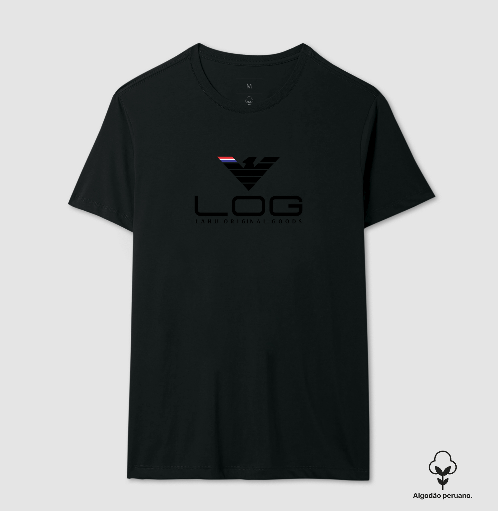 🦅 LOG | A Força das Origens, a Coragem de Evoluir  A estampa LOG - Lahu Original Goods é uma representação poderosa de identidade, liderança e propósito. Seu símbolo central, inspirado na figura de uma águia estilizada, transmite visão, liberdade, força e a determinação necessária para superar qualquer desafio. - Imagem 7