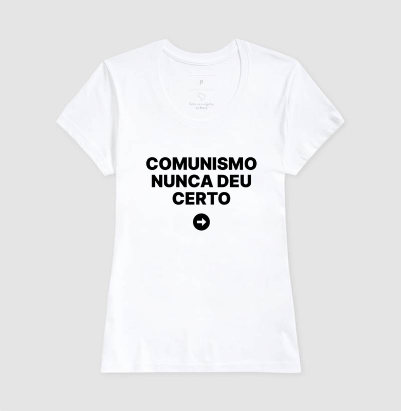 Camiseta Comunismo nunca deu certo - Imagem 5