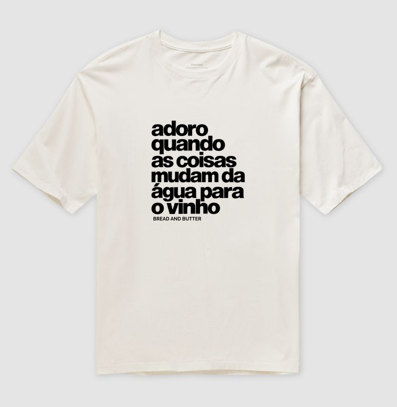 Camiseta Oversized Adoro - Imagem 2