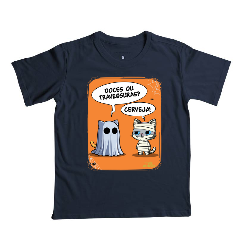 Camiseta Gato Sincero Halloween - Imagem 5