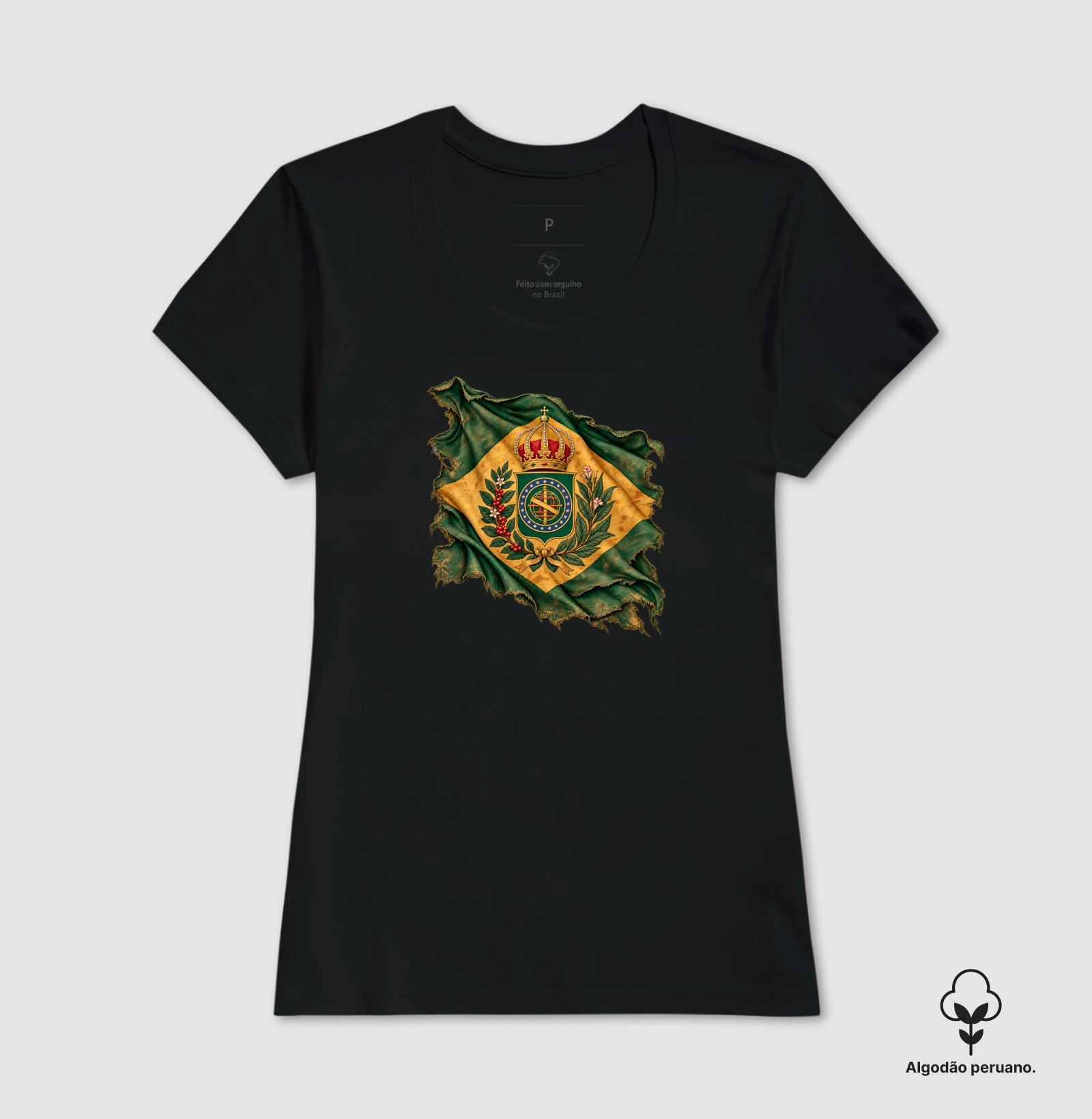 Camiseta Brasil Imperial — 1822 - Imagem 4