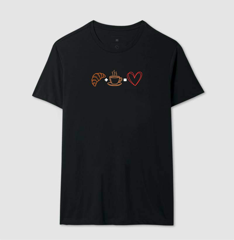 croissant café coração - Imagem 2