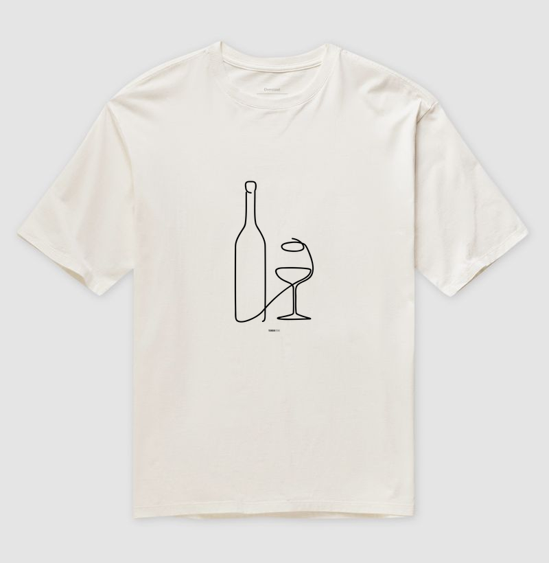 Camiseta Garrafa & Taça - Imagem 3