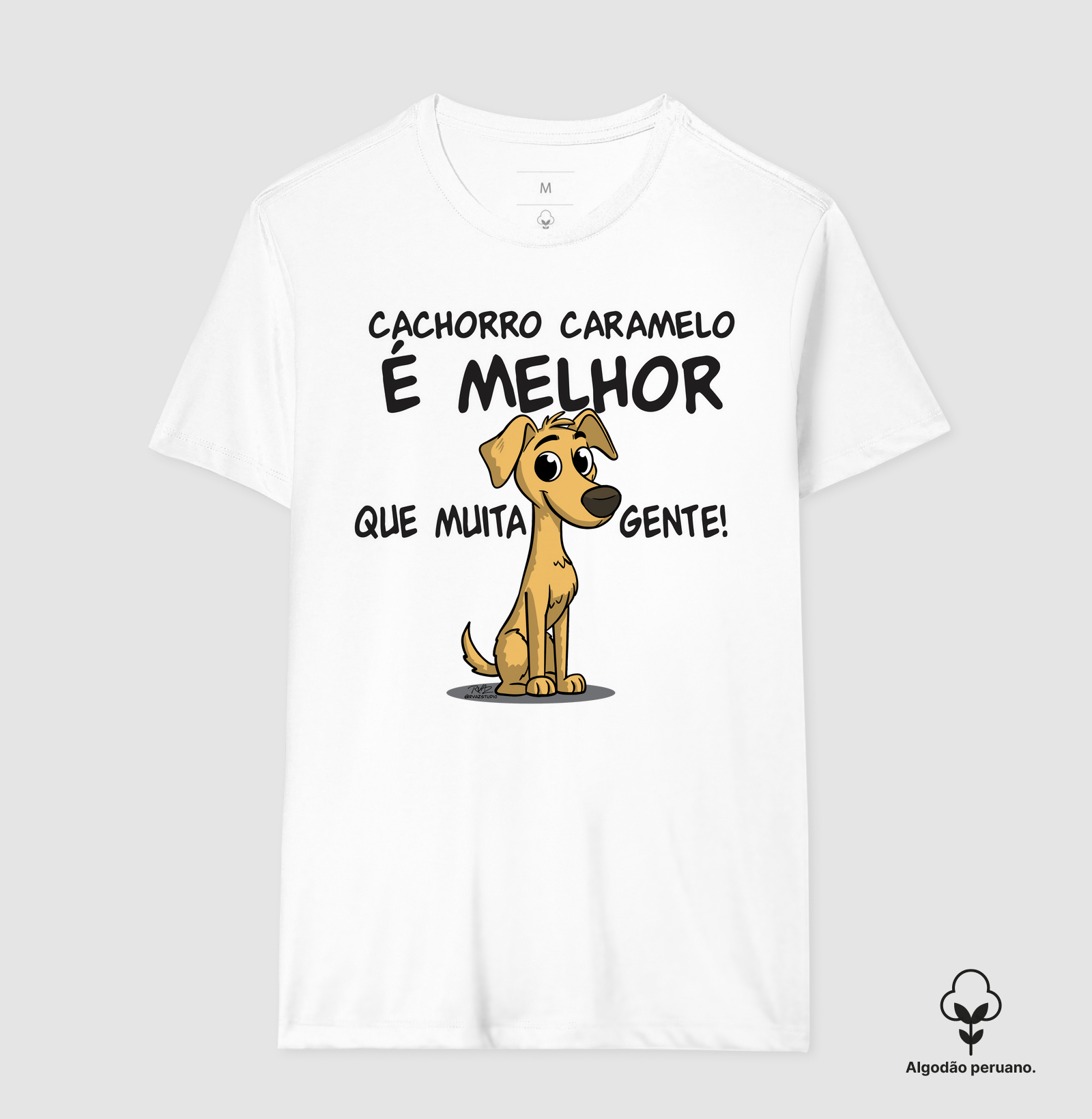 Camiseta Cachorro Caramelo - Imagem 2
