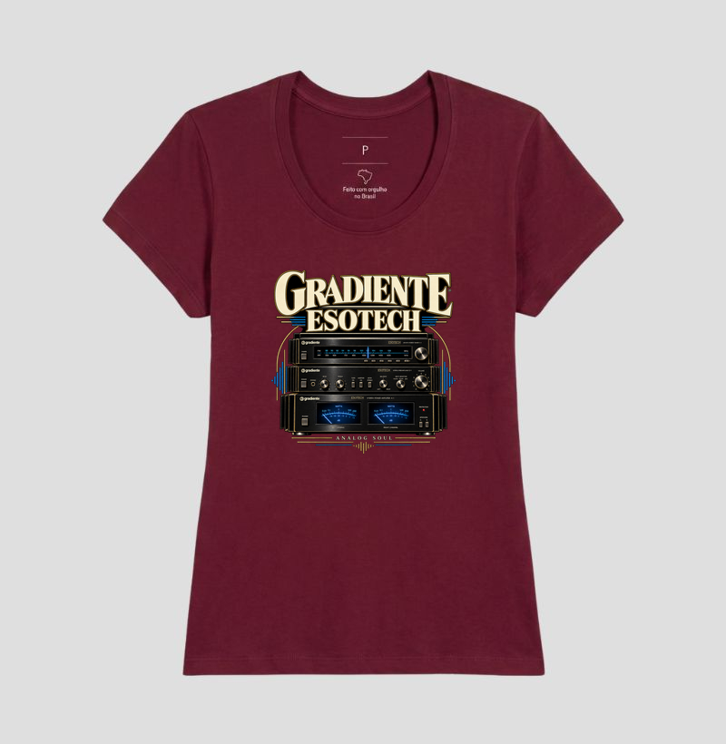 Camiseta Gradiente Esotech — Analog Soul | Slow Life - Imagem 22