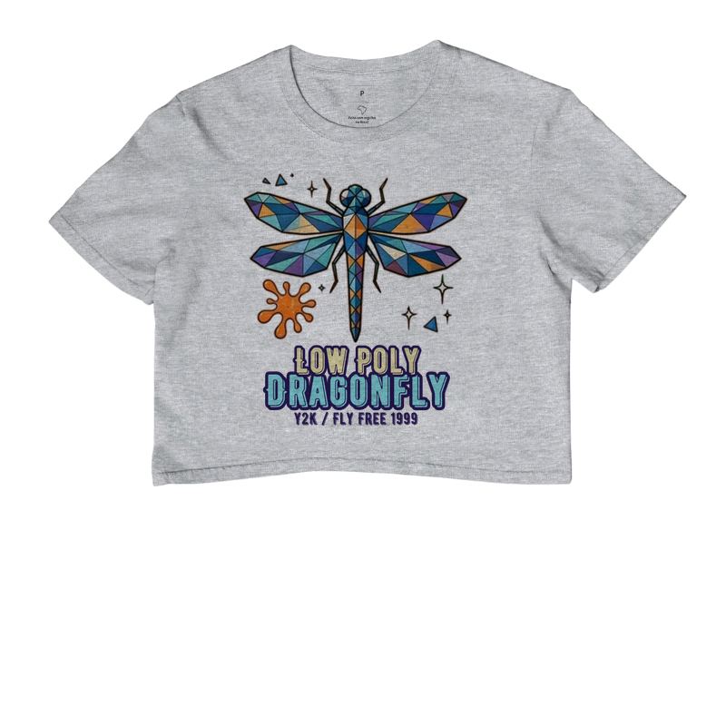 Camiseta Y2K Low Poly Dragonfly - Imagem 6