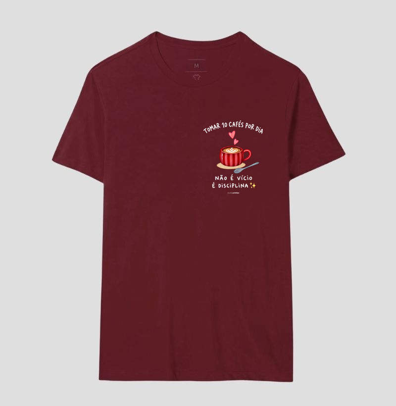 Camiseta 10 Cafés por Dia (estampa P) - Imagem 16