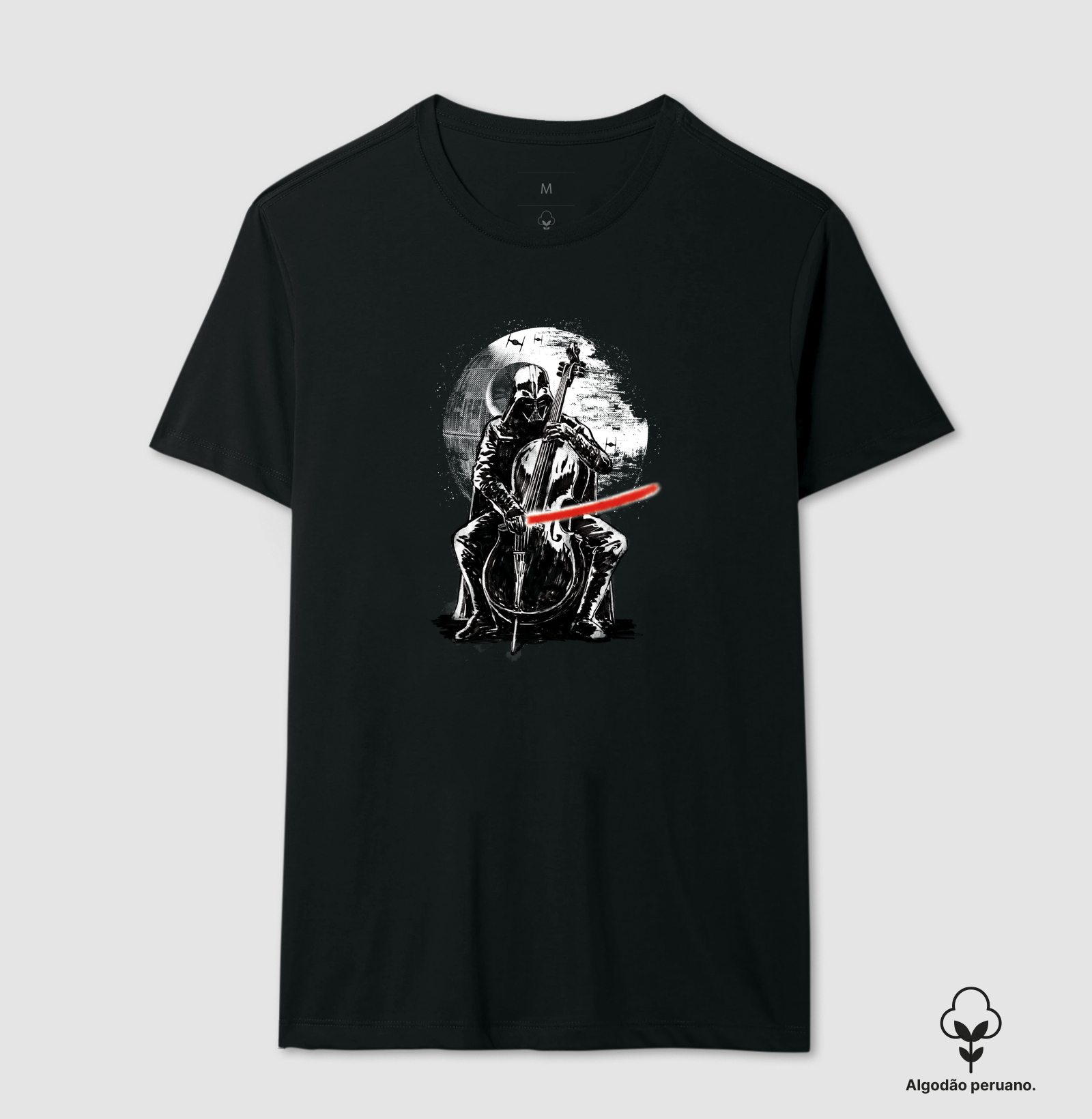 Camiseta Dark Symphony Algodão Peruano - Imagem 2