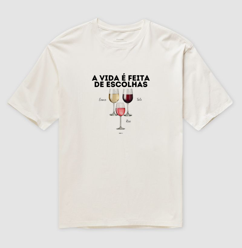 Camiseta A Vida é feita de escolhas - Imagem 4