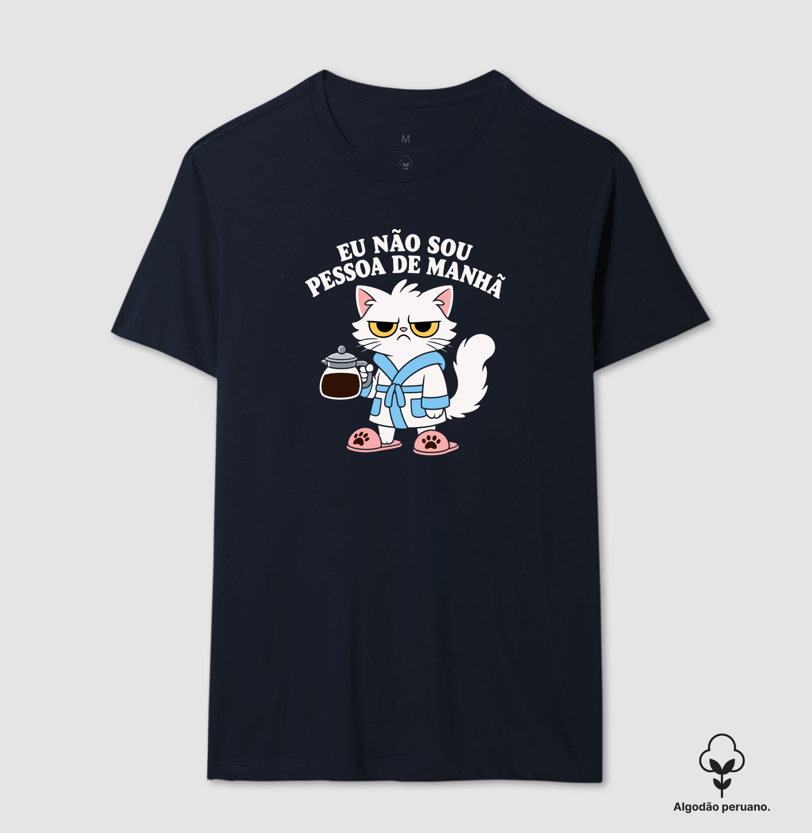 Eu Não Sou Pessoa de Manhã - Gato com Café - Imagem 2