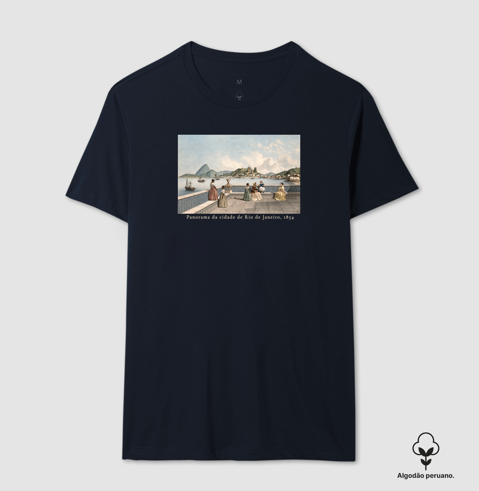 Camiseta Vistas do Rio de Janeiro — Brasil Oitocentista - Imagem 5
