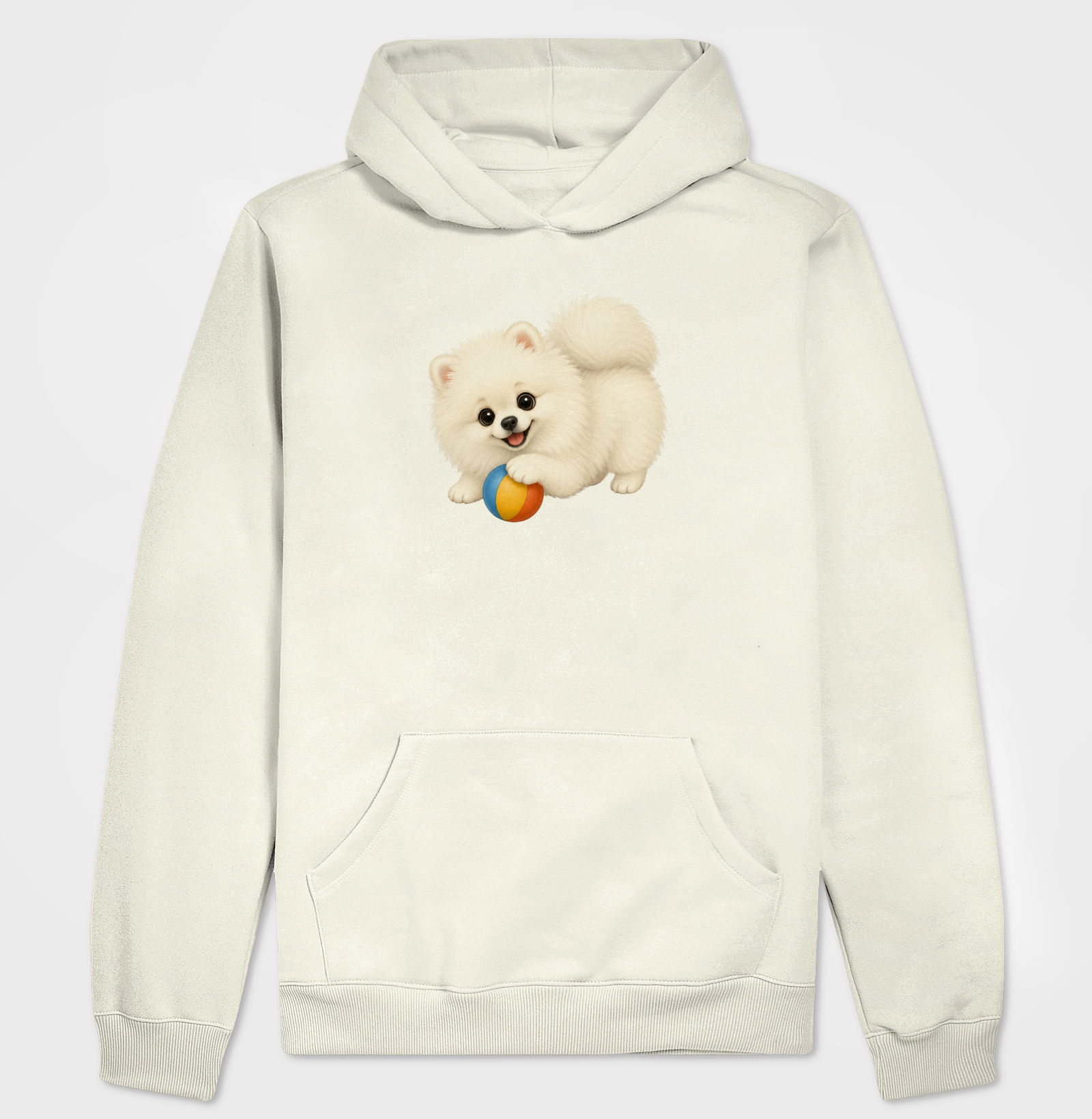Pomerânia (Spitz Alemão) Branco - Desenho Animado - Imagem 3
