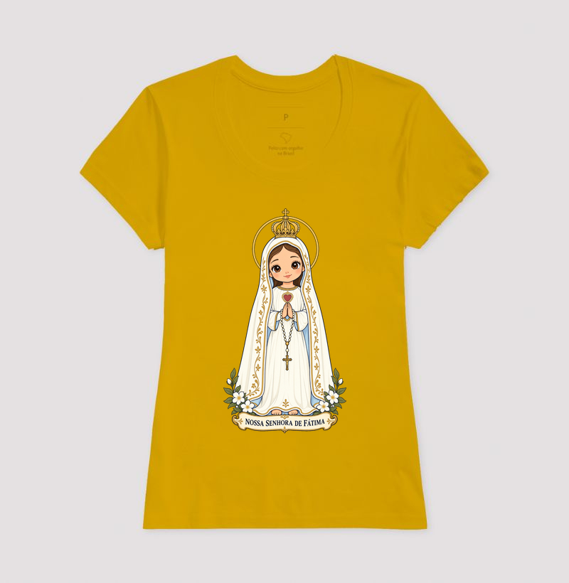Nossa senhora e Fátima estilo chibi - Imagem 13
