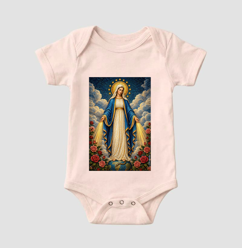 Nossa Senhora das Graças – Mosaico Sagrado | Medalha Milagrosa - Imagem 5