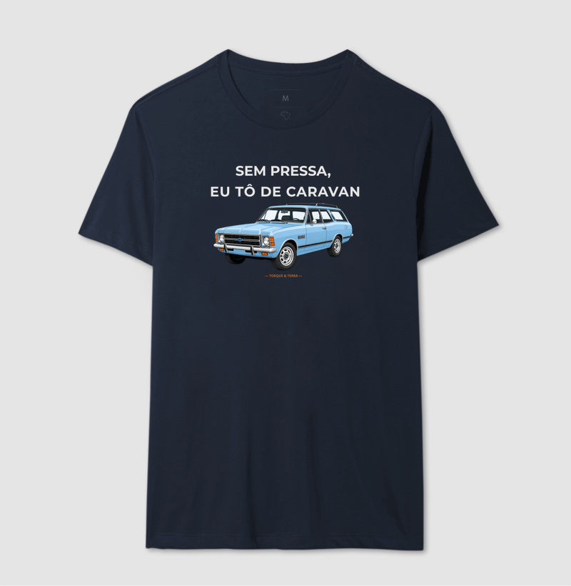 Sem pressa, eu tô de Caravan - azul claro - Imagem 6