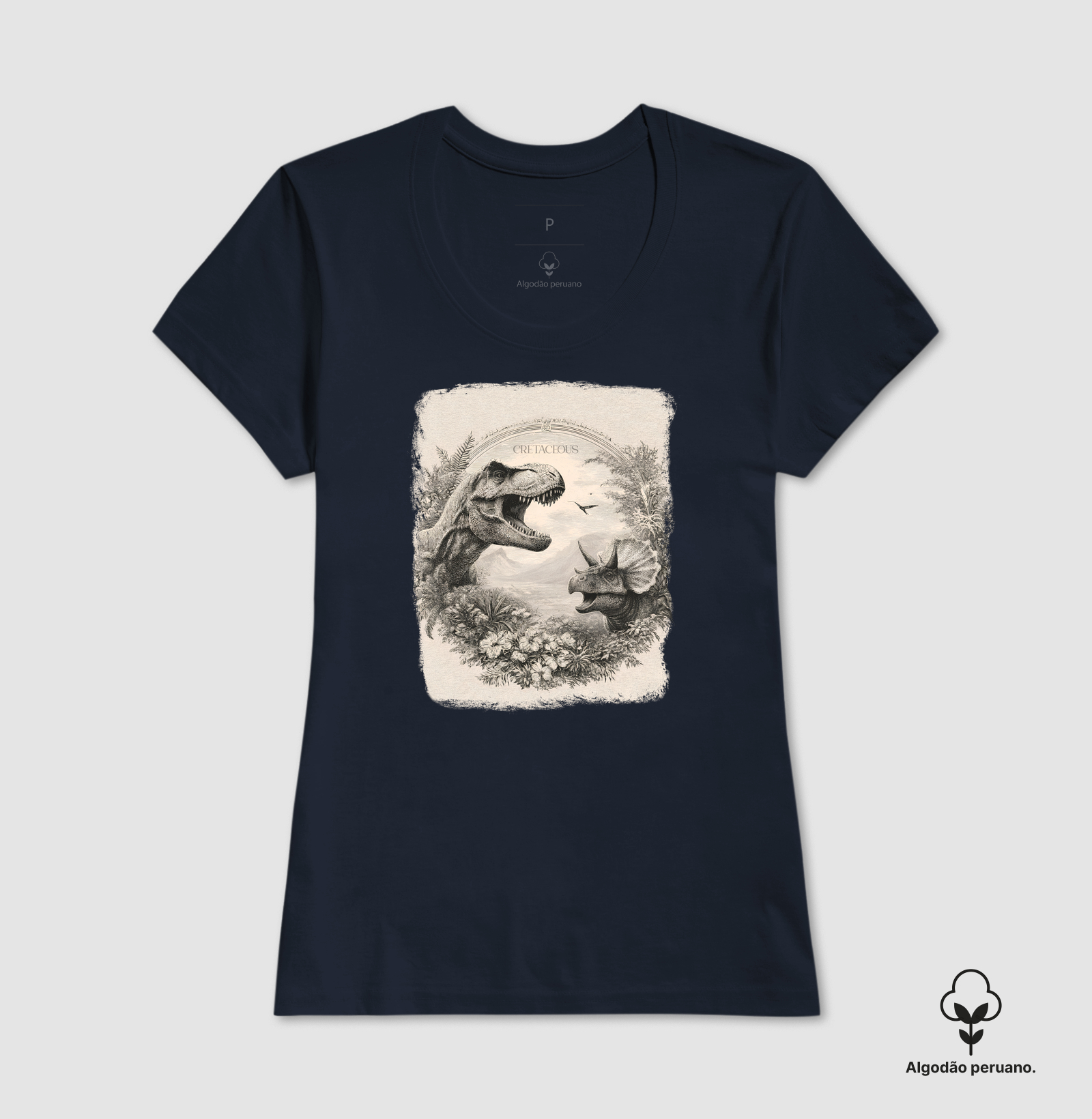 Camiseta - "Cretáceo" - Imagem 6