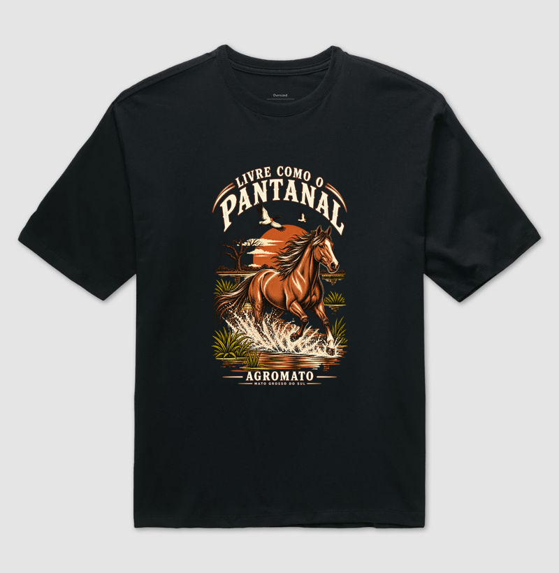 Camiseta Livre como o Pantanal - Imagem 2