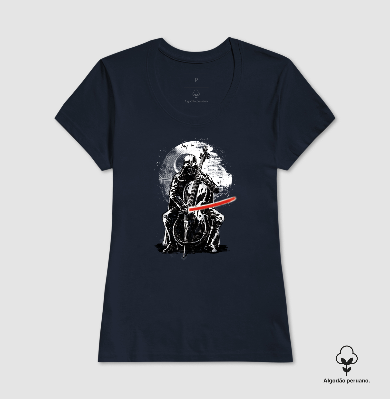 Camiseta Dark Symphony Algodão Peruano - Imagem 5