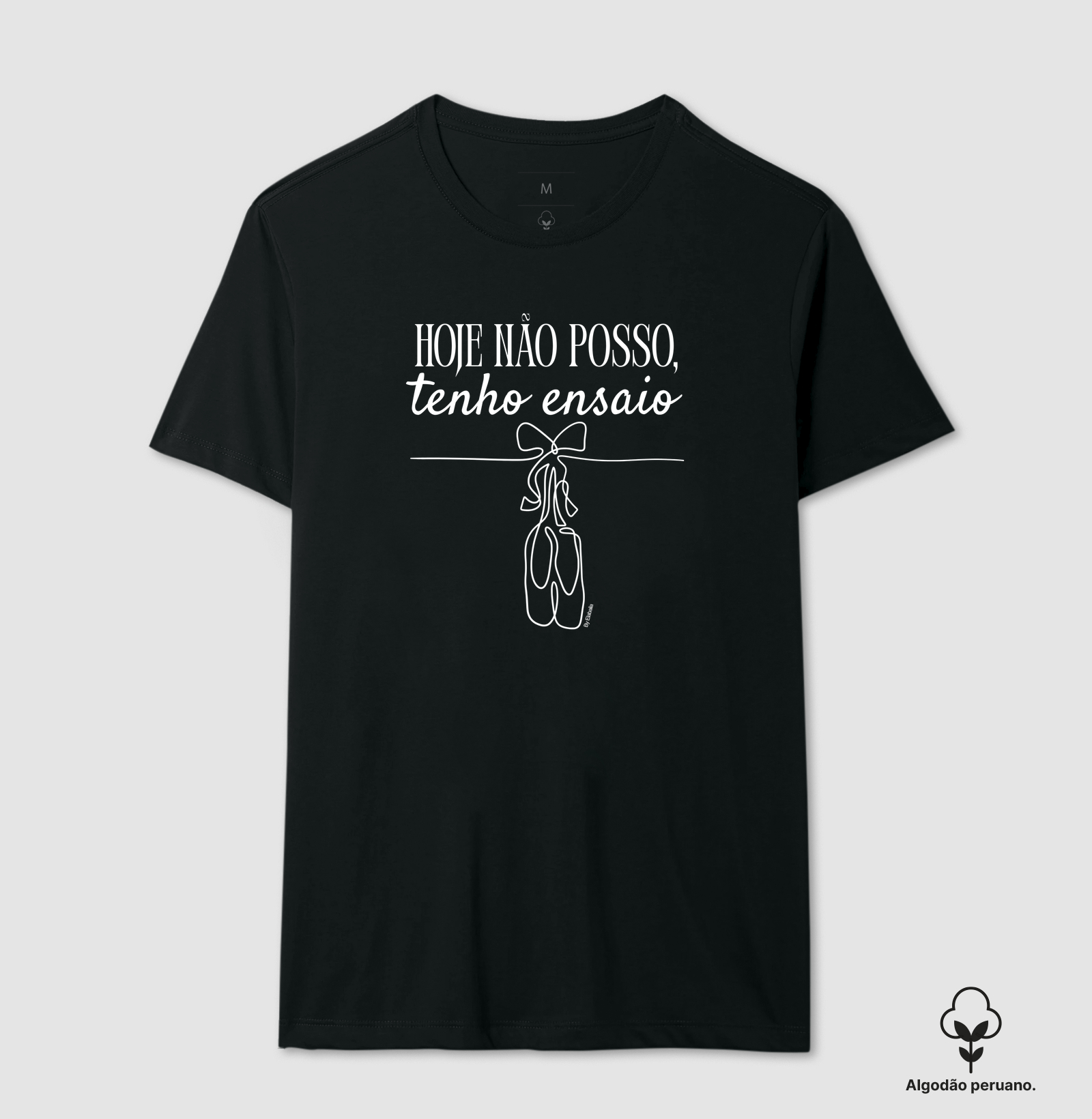 Camiseta de Ensaio Preta - Imagem 2