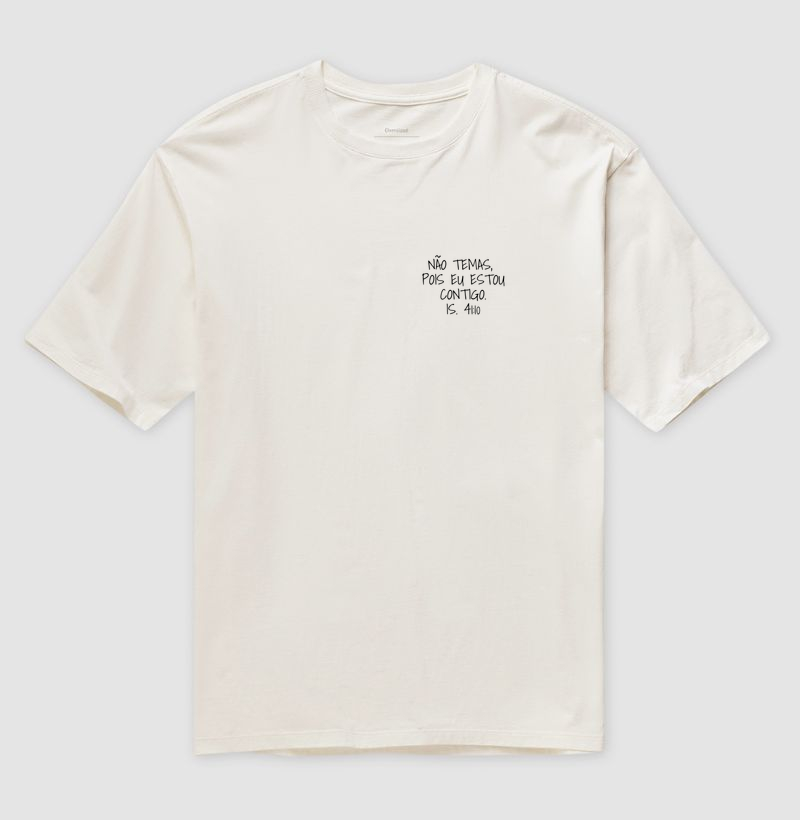 Camiseta Oversized Isaias 41:10 Bolso - Imagem 4
