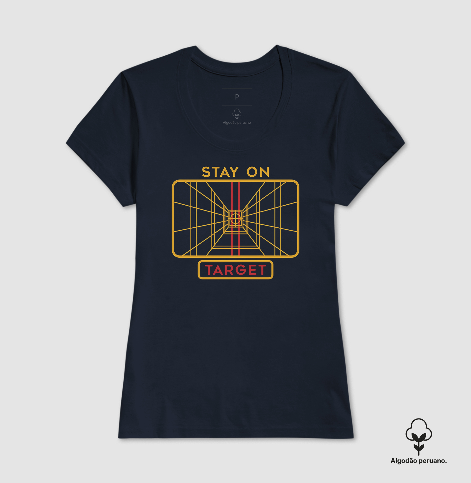 Camiseta Algodão Peruano Stay On Target - Imagem 5