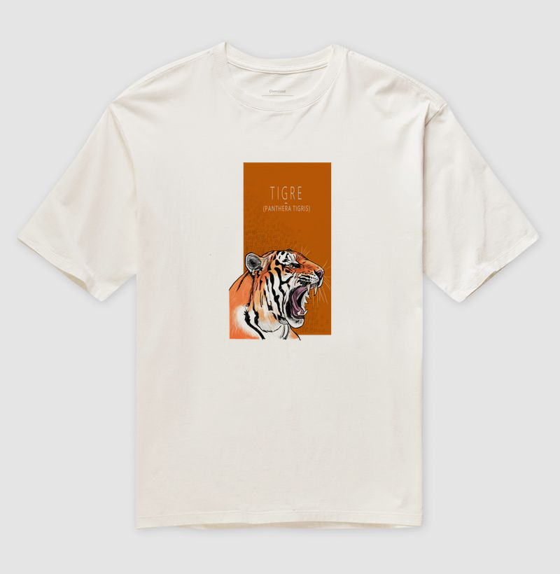 Camiseta Oversized Tigre - Imagem 4
