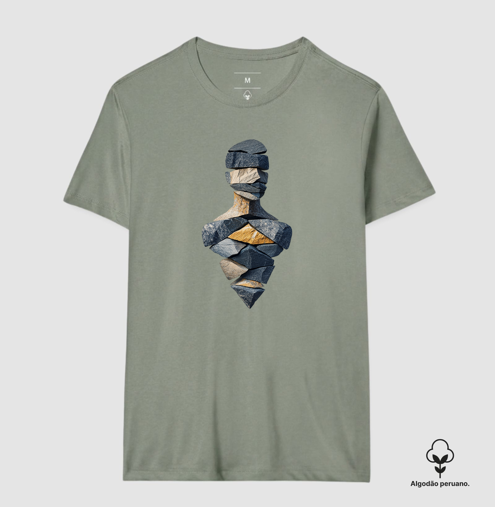 Camiseta Resiliência — Algodão Peruano - Imagem 8