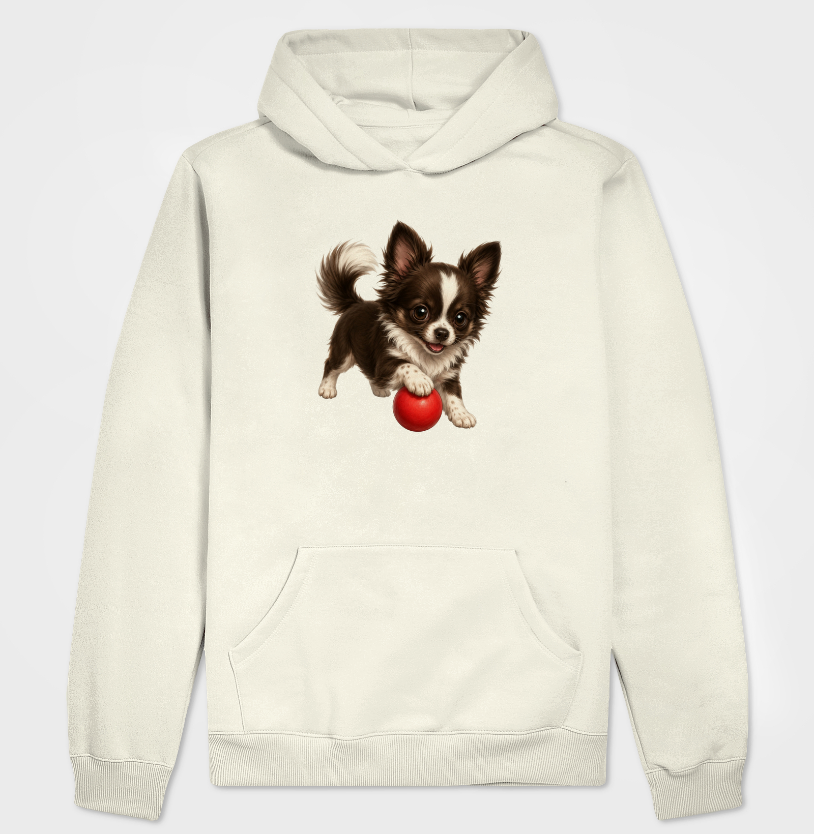 Chihuahua Pelo Longo Marrom - Desenho Animado - Imagem 3