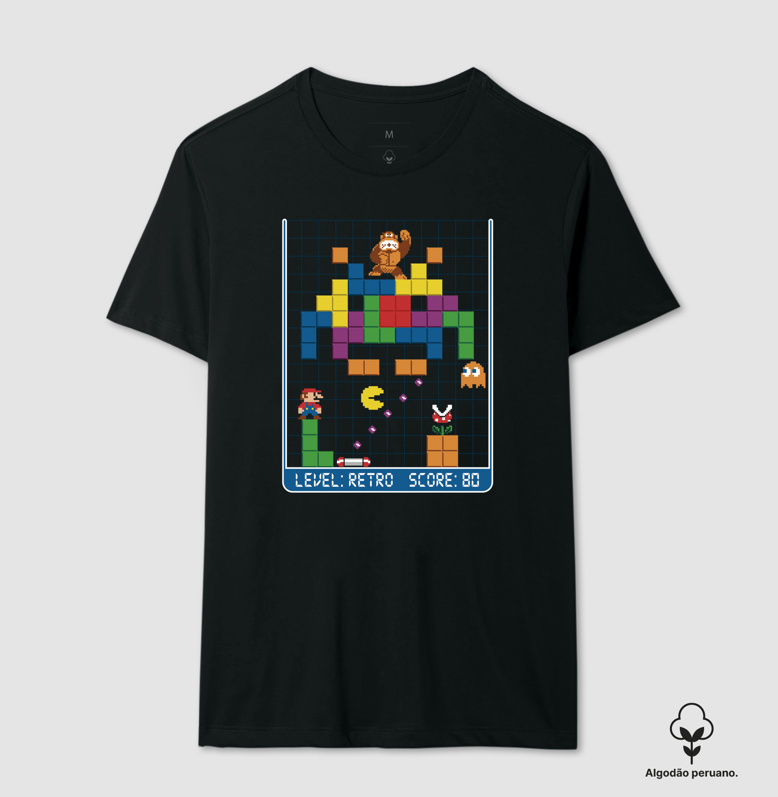 Camiseta Algodão Peruano Level Nostalgia - Imagem 2
