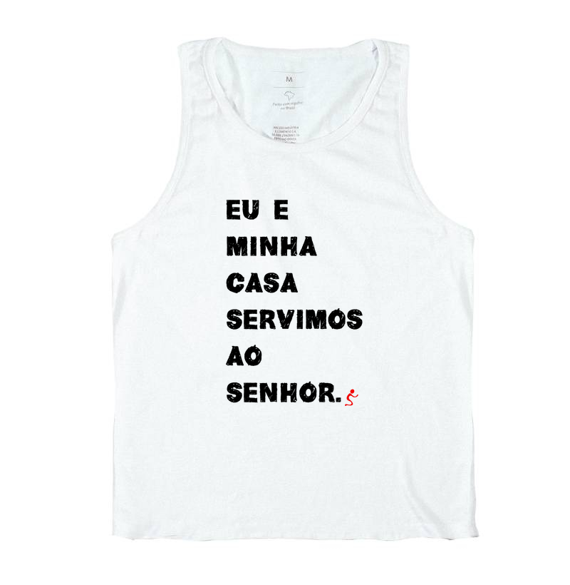 Regata Cristã Eu e Minha Casa Serviremos ao Senhor - Imagem 2