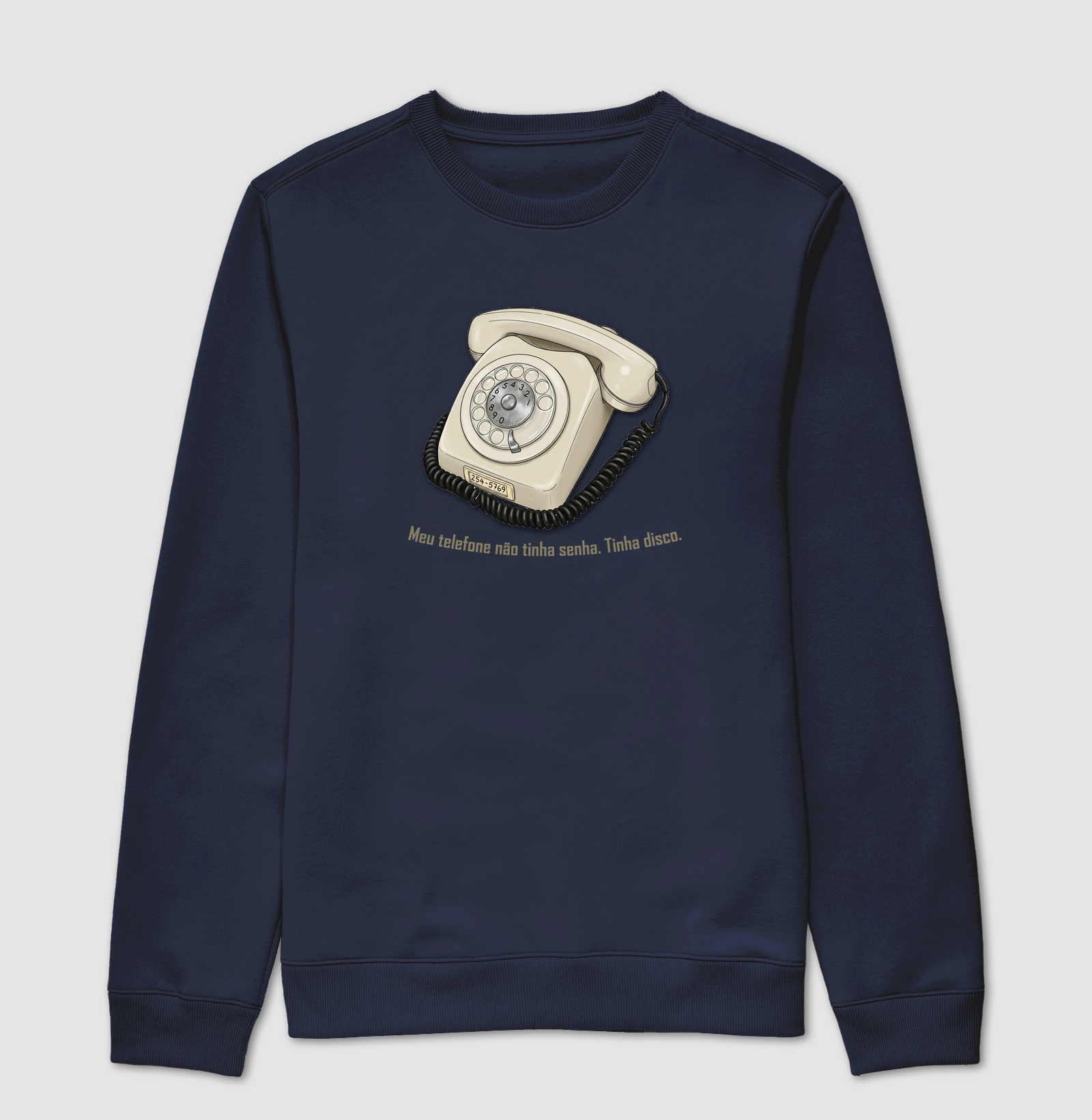 Camiseta Vintage Telefone Disco - Imagem 5
