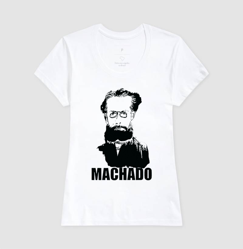 Camiseta Machado De Assis Literatura - Imagem 3