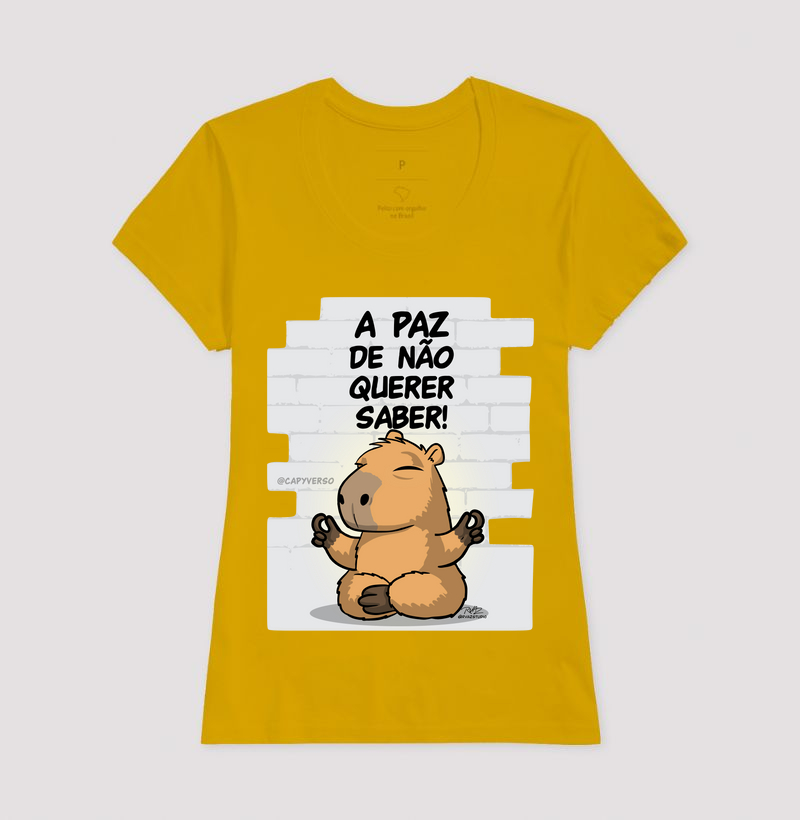 Camiseta Capivara Paz - Imagem 15