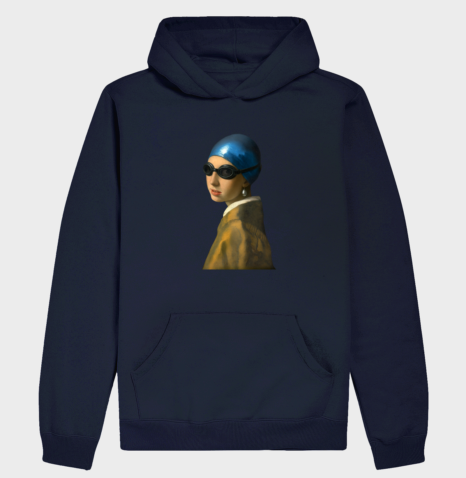 Hoodie Moletom Natação - A Moça com Toca e Óculos - Imagem 4