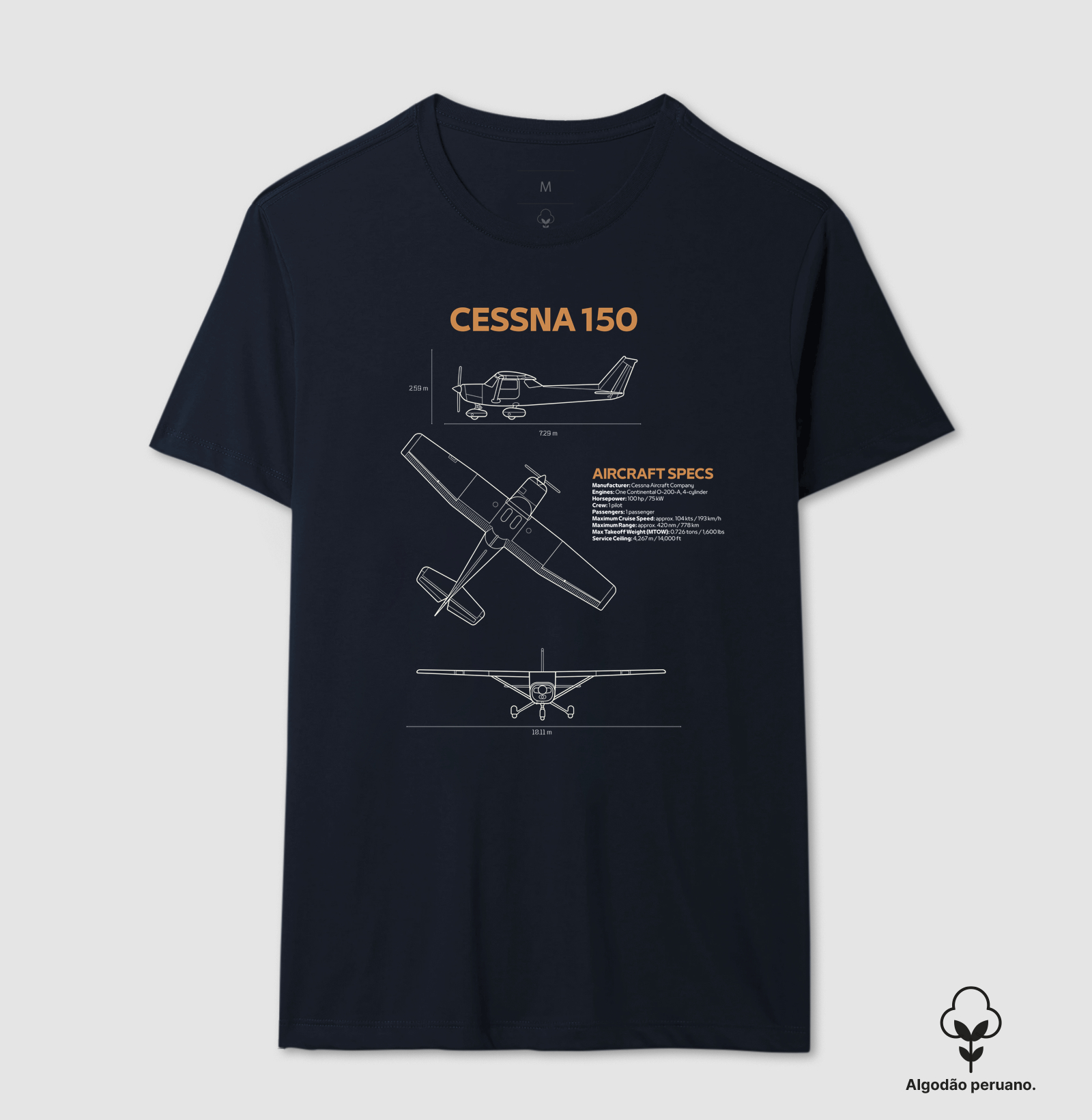 Cessna 150 | Blueprint - Imagem 9