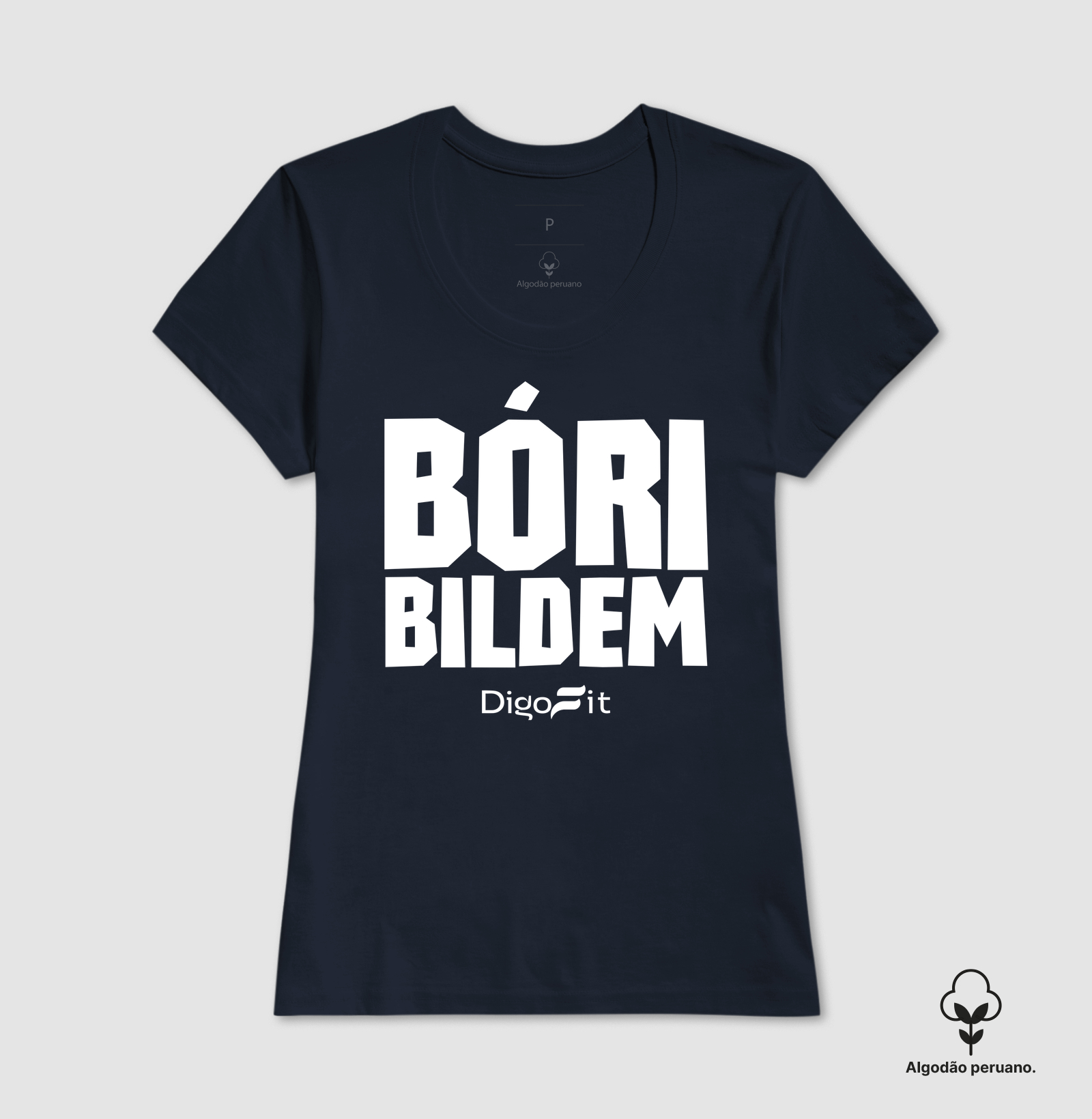CAMISETA ALGODÃO PERUANO ACADEMIA BÓRI BILDEM - Imagem 7
