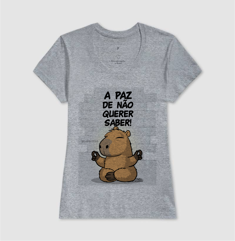 Camiseta Capivara Paz - Imagem 9