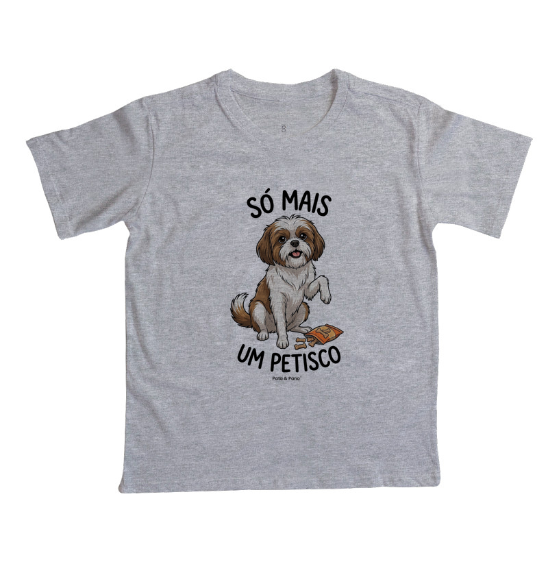 CAMISETA INFANTIL SHIHTZU PETISCO - Imagem 7