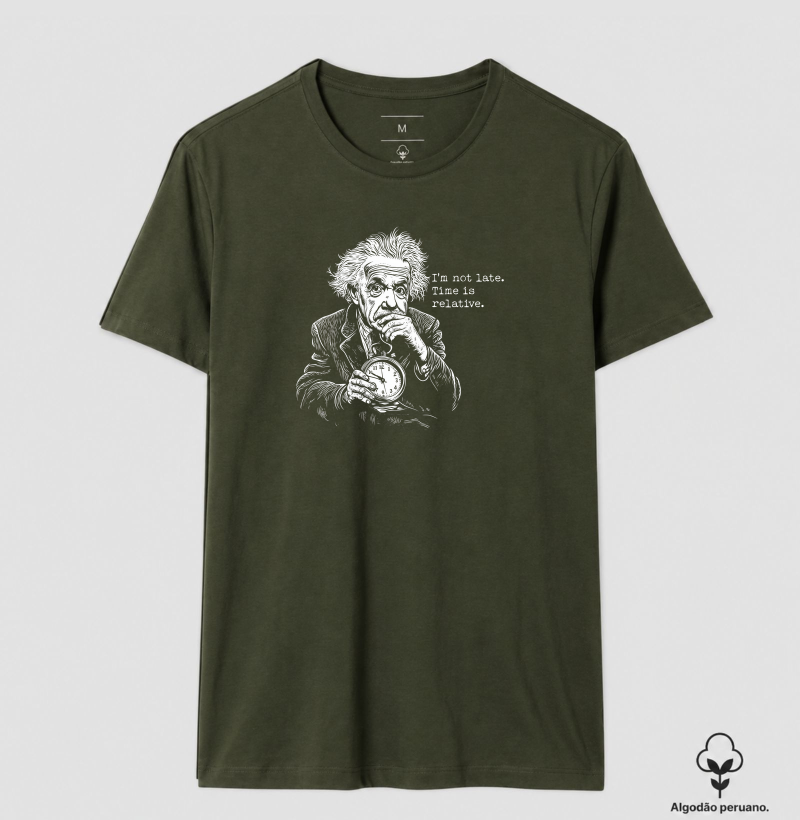 Camiseta - "I'm not late" - Imagem 6
