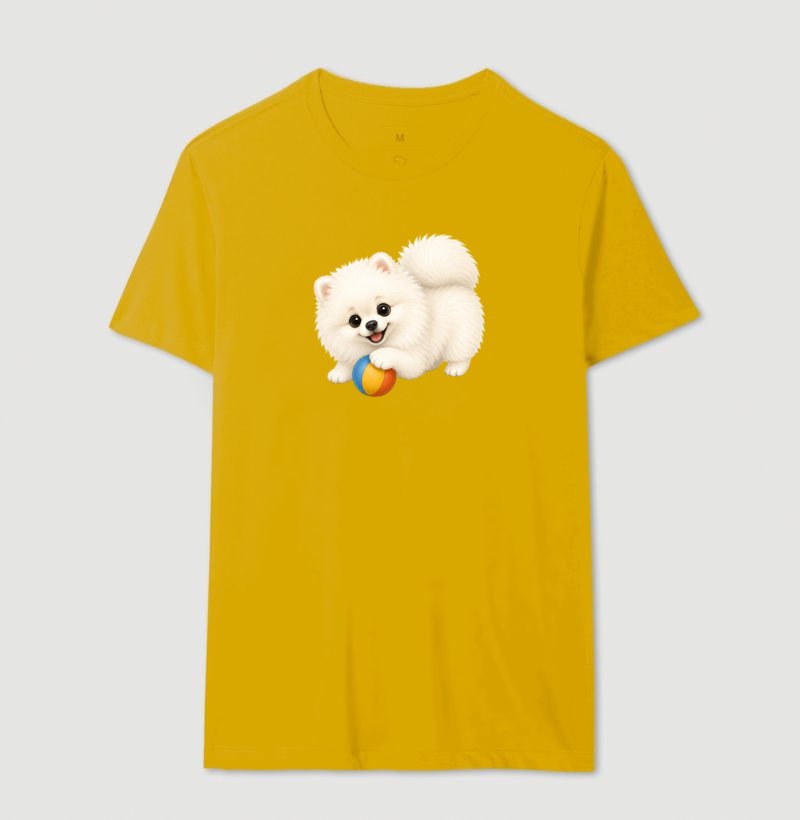 Pomerânia (Spitz Alemão) Branco - Desenho Animado - Imagem 14