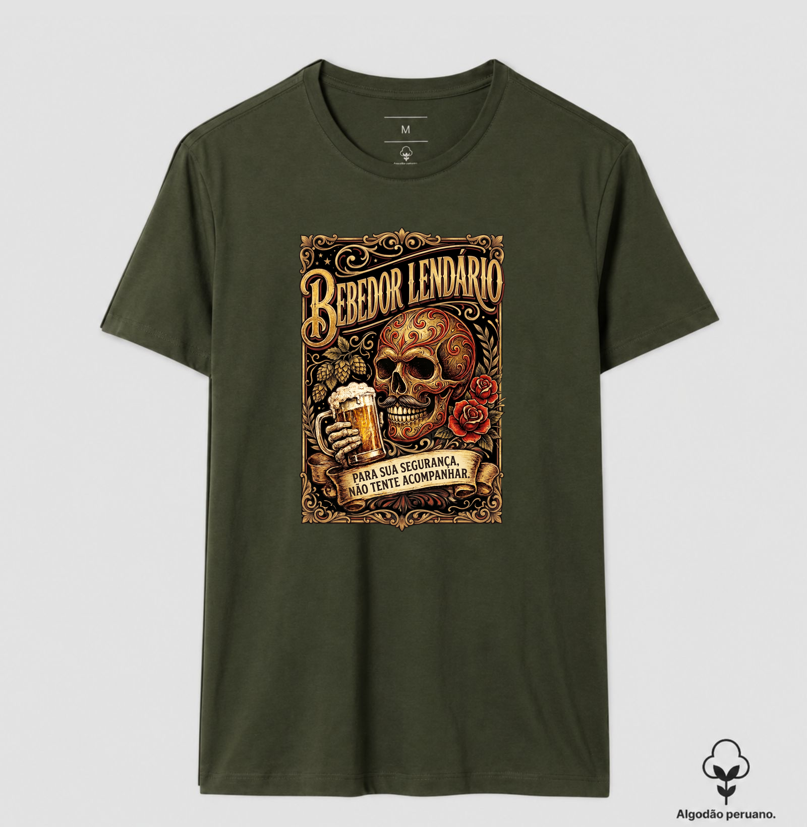 Lendário Cervejeiro | Caveira "Gosto de Cerveja" - Imagem 8